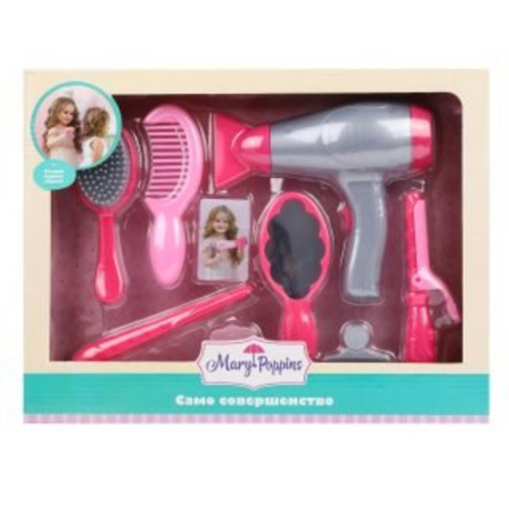 ДЕФЕКТ УПАКОВКИ Парикмахерский набор "Само совершенство", короб., серебро.