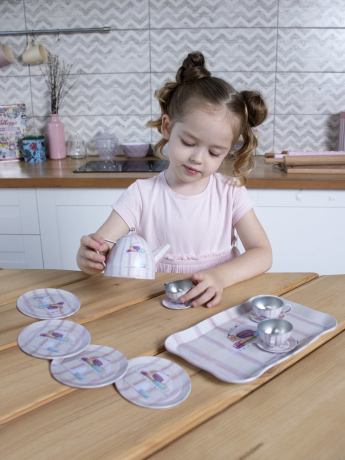 Набор мет. посуды Макарон 15 пр.