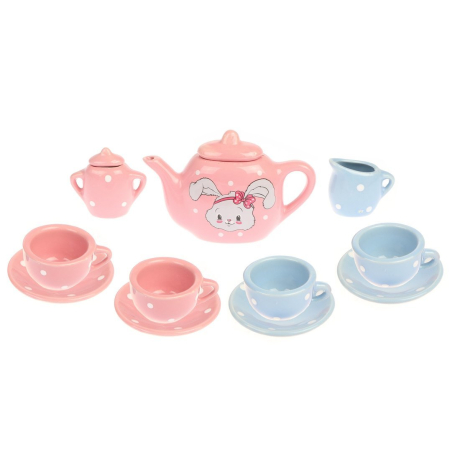 Набор фарф. посуды Зайка 13пр.