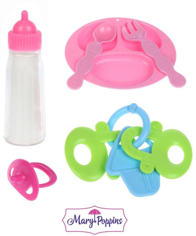 Набор аксессуаров "Уроки заботы", сетка, 6пр.