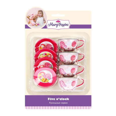 Набор мет. посуды Карамель 8пр.