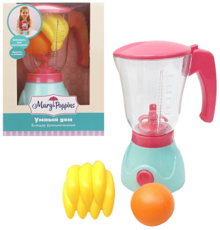 Блендер эл. коралл "Умный дом", звук, вращение, продукты