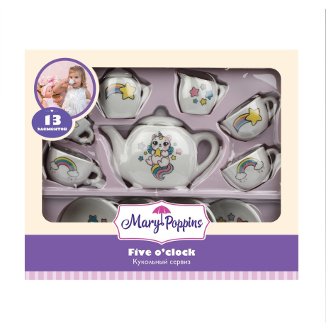 Набор фарф. посуды Кэттикорн 13пр.