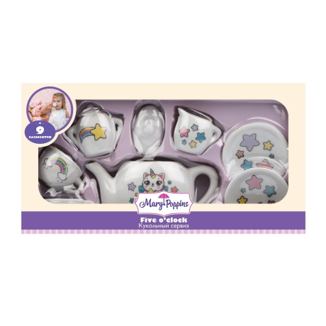 Набор фарф. посуды Кэттикорн 9пр.