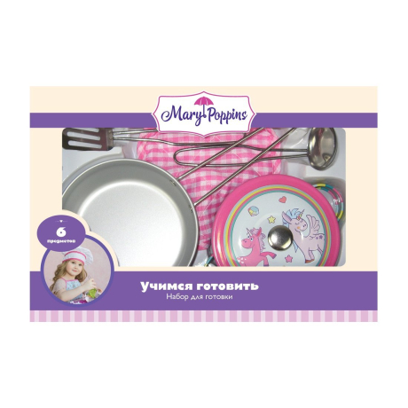 Набор для готовки мет. Единорог  6 пр.