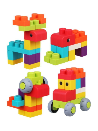 ДЕФЕКТ УПАКОВКИ Конструктор блочный мягкий On Time