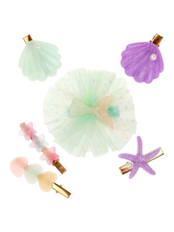 Набор зажимов "Русалка" 6шт