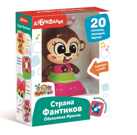 Муз. игрушка Обезьянка Ириска