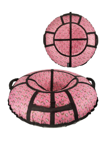 Тюбинг X-Match Люкс Pro S Радуга 90см