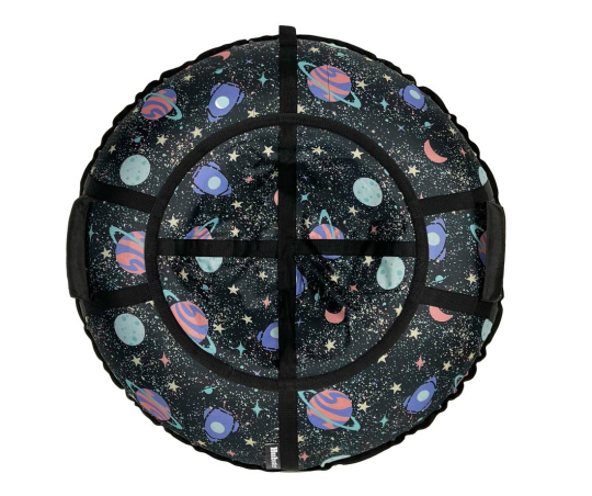 Тюбинг Hubster Люкс Pro S Сатурн черный 90 см