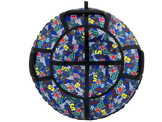 Тюбинг SnowDream Glamour S Чилл аут синий 100 см