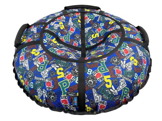 Тюбинг SnowDream Glamour S Чилл аут синий 100 см