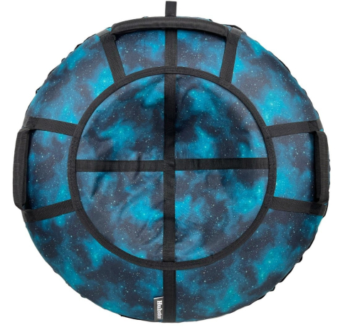 Тюбинг Hubster Люкс Pro S Вселенная бирюзовая 120 см