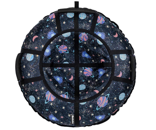 Тюбинг Hubster Люкс Pro S Сатурн черный 120 см