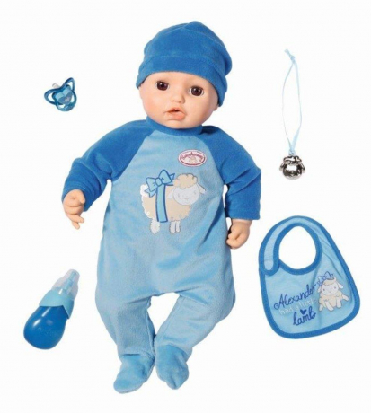 Кукла-мальчик Baby Annabell многофункциональная, 43 см