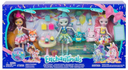 Игровой набор Enchantimals День рождения