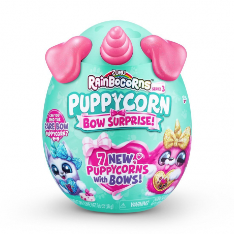 Игр. набор сюрприз в яйце Puppycorn Bow Surprise в комплекте с аксессуарами в ассорт.