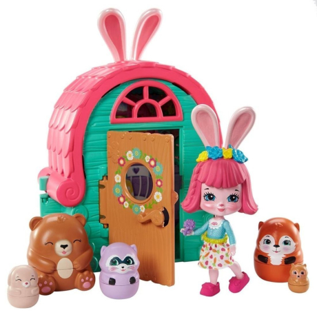 ДЕФЕКТ УПАКОВКИ Игровой набор Enchantimals Домик-сюрприз Бри Кроли
