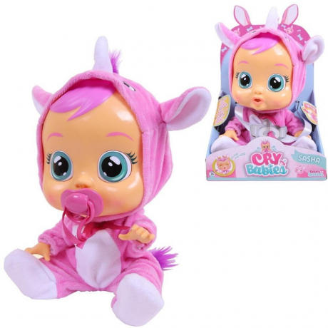 Кукла Cry Babies Плачущий младенец Sasha