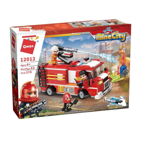 Конструктор Пожарная машина: Борьба с огнем, 370 дет