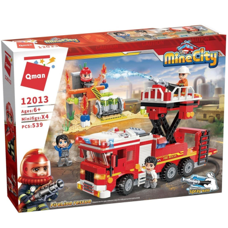 Конструктор Пожарная машина: Спасательная операция, 539 дет