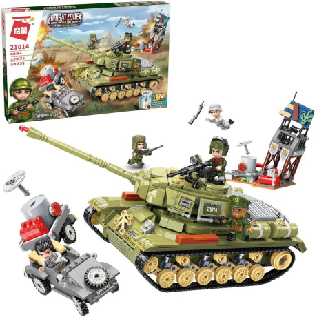 Конструктор Combat Zone Танк атакует, 858 дет