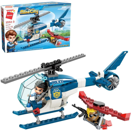 Конструктор Полицейские истории: преследование в воздухе, 106 дет