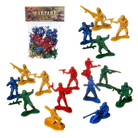 Набор солдат, пакет, 96 шт