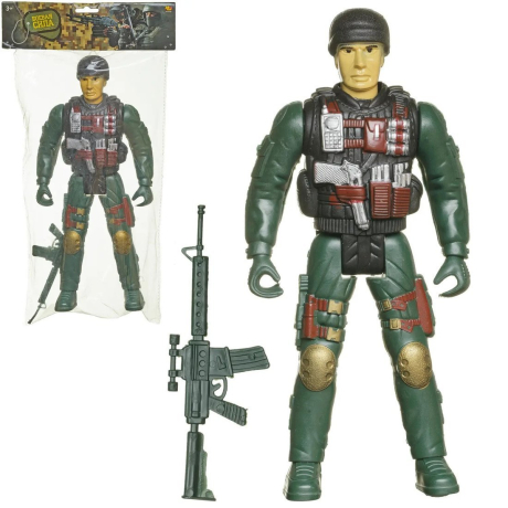 Фигурка солдата Боевая сила, в ассорт.