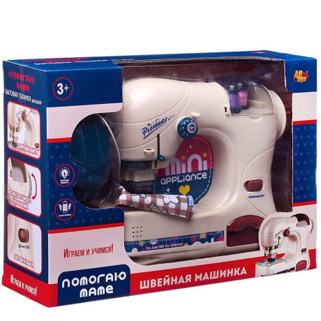 Швейная машинка модель 2 на батарейках (имитация шитья)