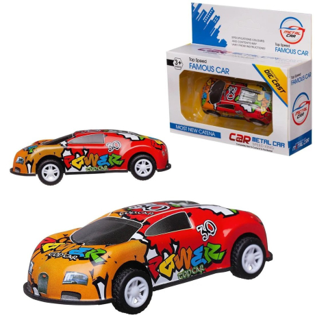 Машинка металл., ин. Гоночная 30