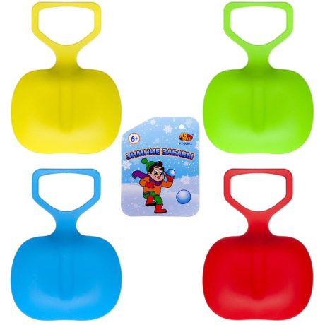 Ледянка Зимние забавы (ширина сиденья 35 см), в ассорт.