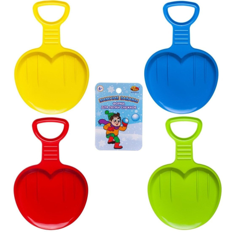 Ледянка Зимние забавы (ширина сиденья 34 см), в ассорт.