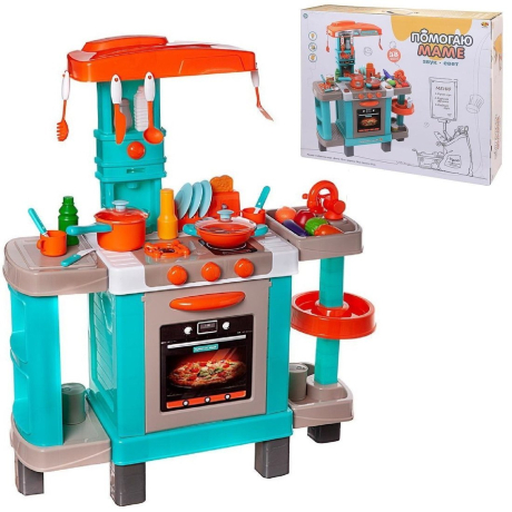 Игровой набор Кухня многофункциональная большая