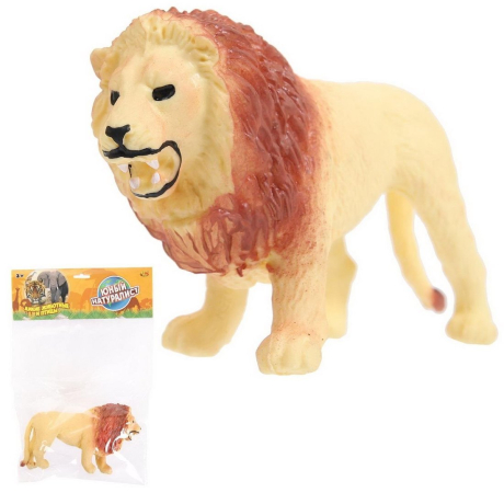 Фигурка Лев, термопластичная резина