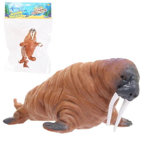 Фигурка Морж, термопластичная резина