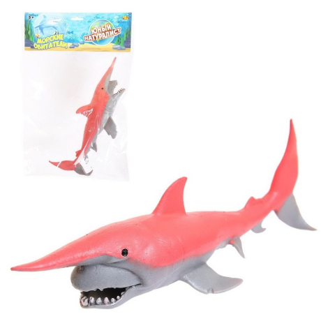 Фигурка Хищная рыба, термопластичная резина