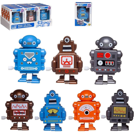 Игрушка заводная Робот, в ассорт.