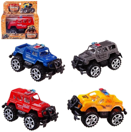 Машинка ин. Джип Полиция, в ассорт.
