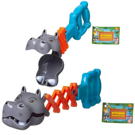 Игрушка Зубастики Бегемот, выдвижная 20 см