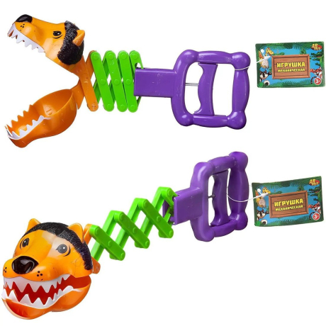 Игрушка Зубастики Грозный тигр, выдвижная 20 см