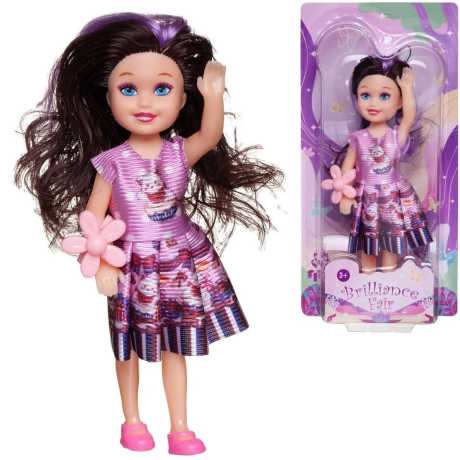 Кукла Brilliance Fair 13 см с колечком, с темными волосами