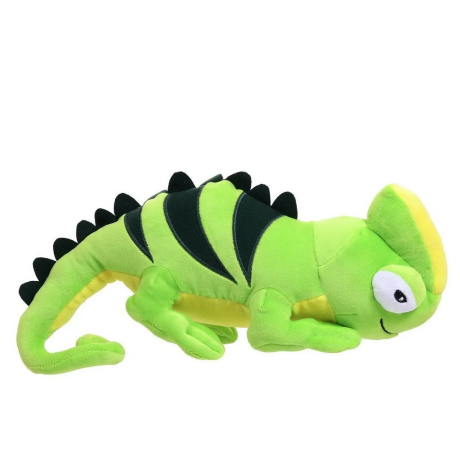 Мягкая игрушка Хамелеон салатовый, 34 см