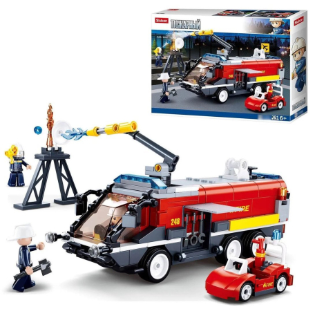 Конструктор Пожарная машина, 381 деталь