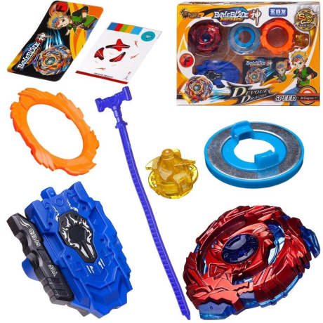 Волчок Battle blade с пусковым устройством, 21, 8х5, 2х15, 5 см