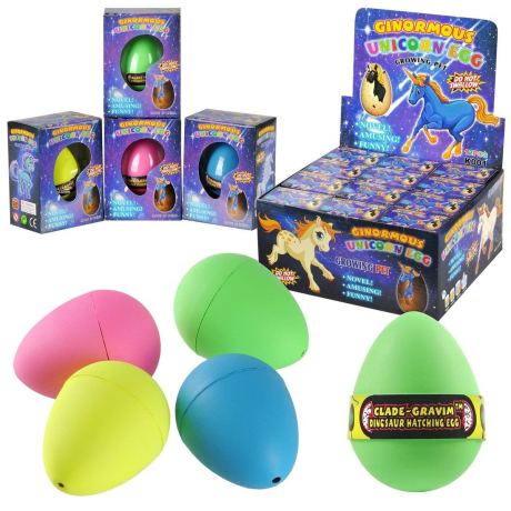 Игрушка, растущая в воде Единорог