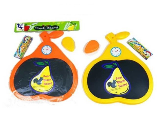 Доска меловая с губкой стирателем, в ассорт.