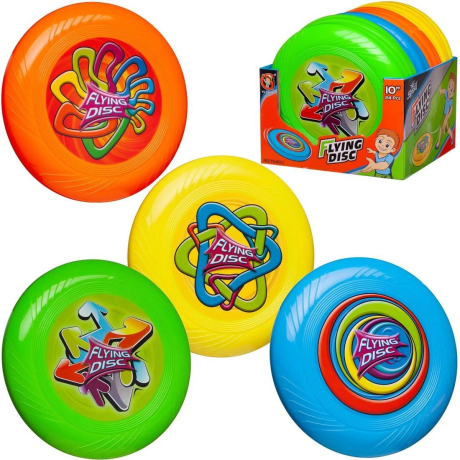 Летающая тарелка диаметр 24 см, в ассорт.