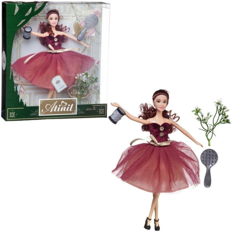 Кукла Atinil Яркое настроение, 28 см, с клатчем и аксессуарами