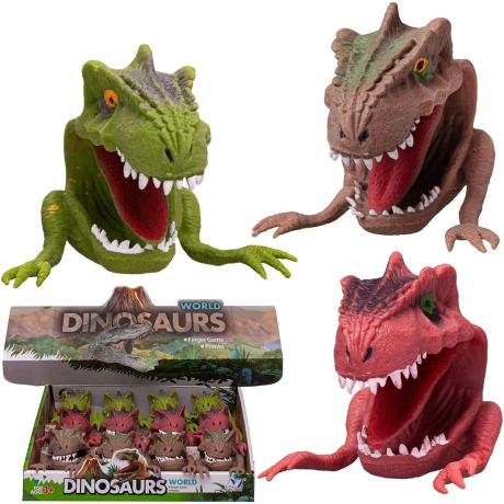 Игрушка на руку Хищный динозавр, в ассортименте